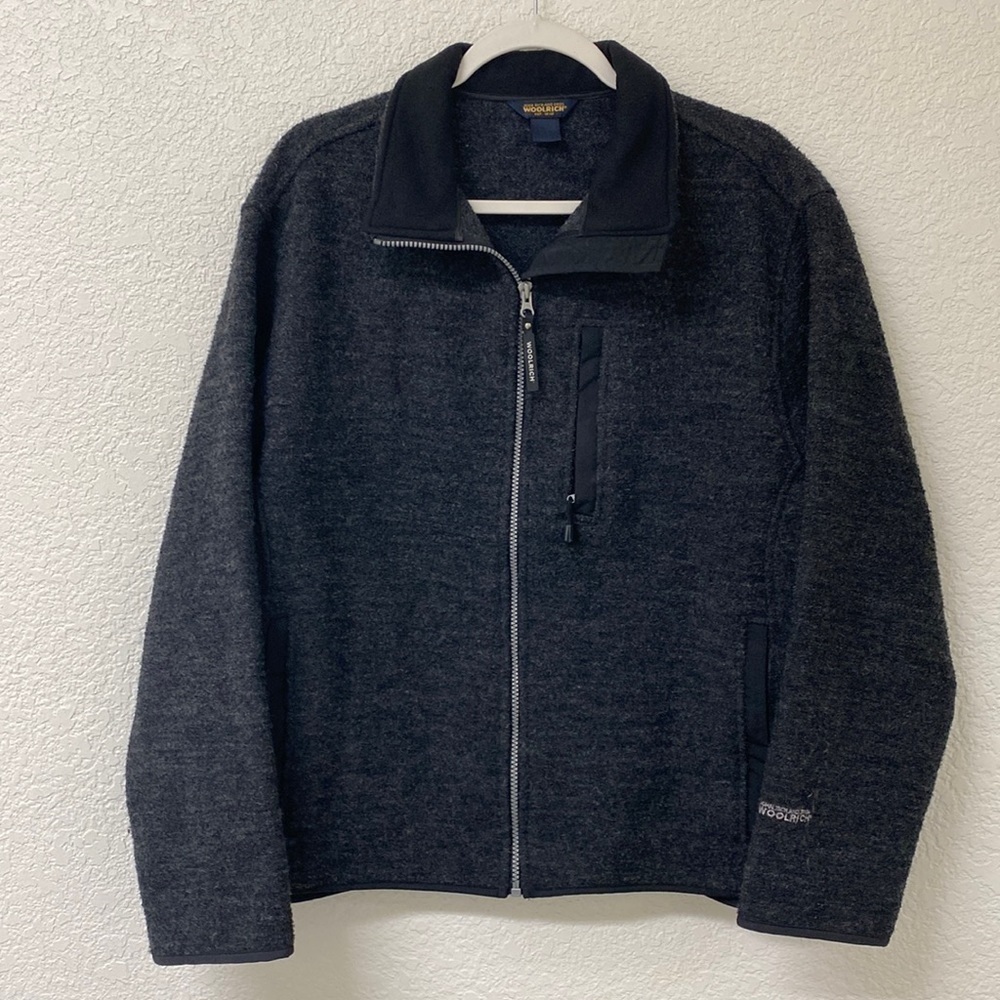 Woolrich wool Blend Zip Up Sweater